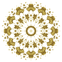 mandala mönster prydnad png