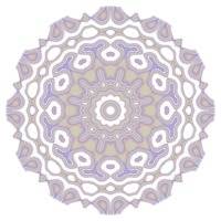 Mandala pattern ornament with round shape png