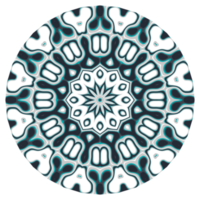 adorno de patrón de mandala con forma de círculo png