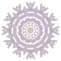 ornement de motif de mandala de forme ronde png