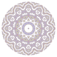 ornement de motif de mandala de forme ronde png