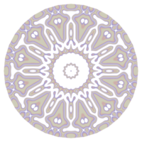 ornement de motif de mandala de forme ronde png