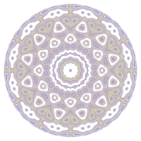 ornement de motif de mandala de forme ronde png