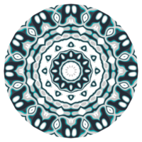 adorno de patrón de mandala con forma de círculo png