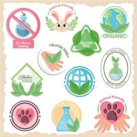 eco natural products vector