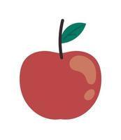 apple fresh fruit vector