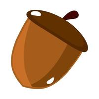 acorn icon isolated vector