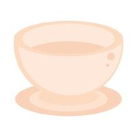 icono de taza de té vector