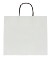 paper bag isolated with clipping path for mockup png