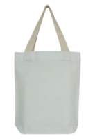 wit kleding stof zak geïsoleerd met knipsel pad voor mockup png