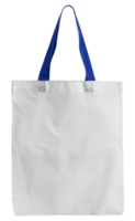 white fabric bag isolated with clipping path for mockup png