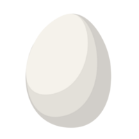 One white egg PNG file