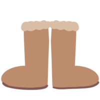 gráfico de botas de invierno png