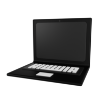 Laptop 3D Illustration png