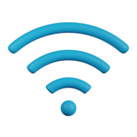 Wi-Fi 3d icona png