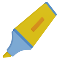 markeerstift 3d illustratie png