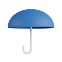 ilustração 3d de guarda-chuva png
