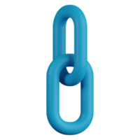 lien icône 3d png