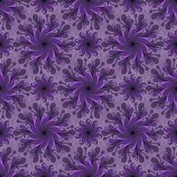 PURPLE SEAMLESS VECTOR BACKGROUND WITH SPIRAL ROUND DECORATIVE ELEMENTS