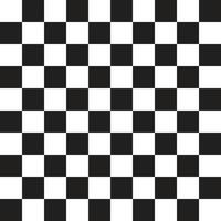 Black and White BW Square Abstract Shape Tile Element Gingham Check Checkered Tartan Plaid Scott Seamless Pattern Cartoon Vector Illustration Print Background Fashion Fabric Picnic