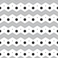 Black White Grey Polkadot Circle Round Horizontal Zig Zag Line Stripe Dot Dash Line Circle Seamless Pattern Vector Illustration Tablecloth, Picnic mat wrap paper, Mat, Fabric, Textile, Scarf