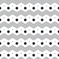 Black White Grey Polkadot Circle Round Horizontal Zig Zag Line Stripe Dot Dash Line Circle Seamless Pattern Vector Illustration Tablecloth, Picnic mat wrap paper, Mat, Fabric, Textile, Scarf