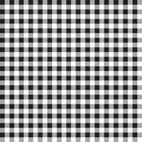 Plain Black White Grey BW Gingham Scott Tartan Plaid Buffalo Check Tile Stripe Seamless Patterns Background Vector Illustration Tablecloth, Picnic mat Wrap paper