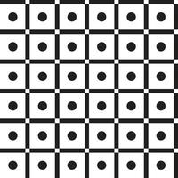 Polkadot Circle Round Dot Sphere Rainbow Cute Black White BW Scott Plaid Tartan Checkered Line Overlap Intersect Gingham Seamless Pattern Cartoon Vector Illustration Print Background Fashion Fabric