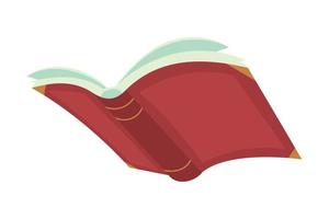 literacy book learn vector