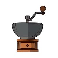 coffee grinder icon vector