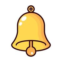 bell cartoon icon vector