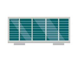 solar panel generator vector