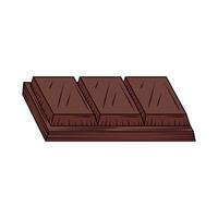 chocolate bar cocoa vector