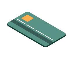 bank credit card vector