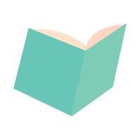 open book read vector