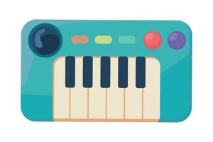 piano instrument toy vector