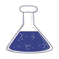 chemical test tube vector