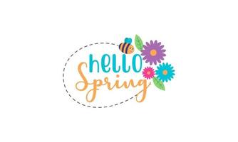 Spring Time Concept Collection vector