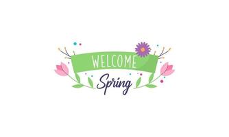 Spring Time Concept Collection vector