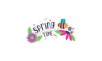 Spring Time Concept Collection vector