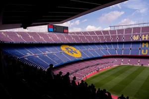 Barcelona, Spain, 2022 - Camp Nou In Barcelona Spain photo