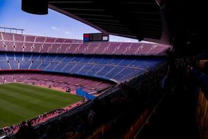 Barcelona, Spain, 2022 - Camp Nou In Barcelona Spain photo