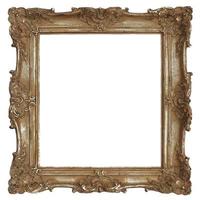 Antique frames isolated on picture photo