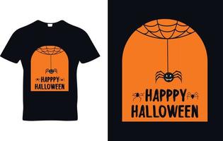 Halloween trendy graphics t-shirt design vector