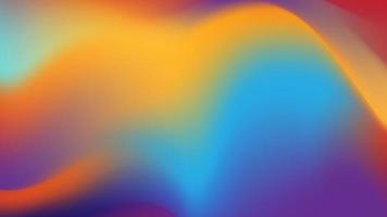 Abstract Wave Background Template Design In Vivid Color vector