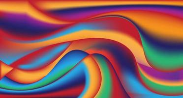 Colorful Wave Background For Website Background And Business Presentation vector