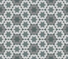 fondo transparente patrón hexagonal gris verdoso vector