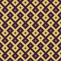 Crossed Square Pattern Seamless Background vector