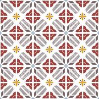 Seamless pattern decorative, flower pattern in vintage mandala style for tattoos, fabrics or decorations and more vector