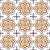 Seamless pattern decorative, flower pattern in vintage mandala style for tattoos, fabrics or decorations and more vector